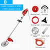 220V Electric Lawn Mower Multi-Function Lawn Trimmer Weeder High Branch Saw Pruning Shears Suitable for Home Garden Use