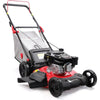 Lawn Mower Gas Powered, 21-Inch 144Cc Engine 3-In-1 Walk-Behind Push Lawn Mower, Oil Included