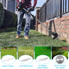 Foldable Efficient Grass Trimmer Durable Electric Mower for Easy Lawn Maintenance Easy to Lawn Mower US Plug Black